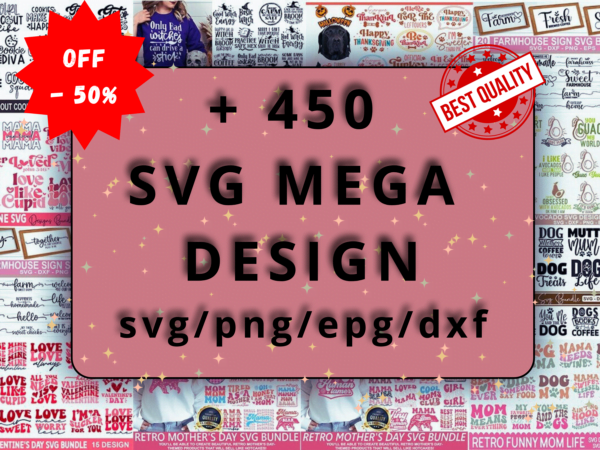 SVG Mega Bundle 2024